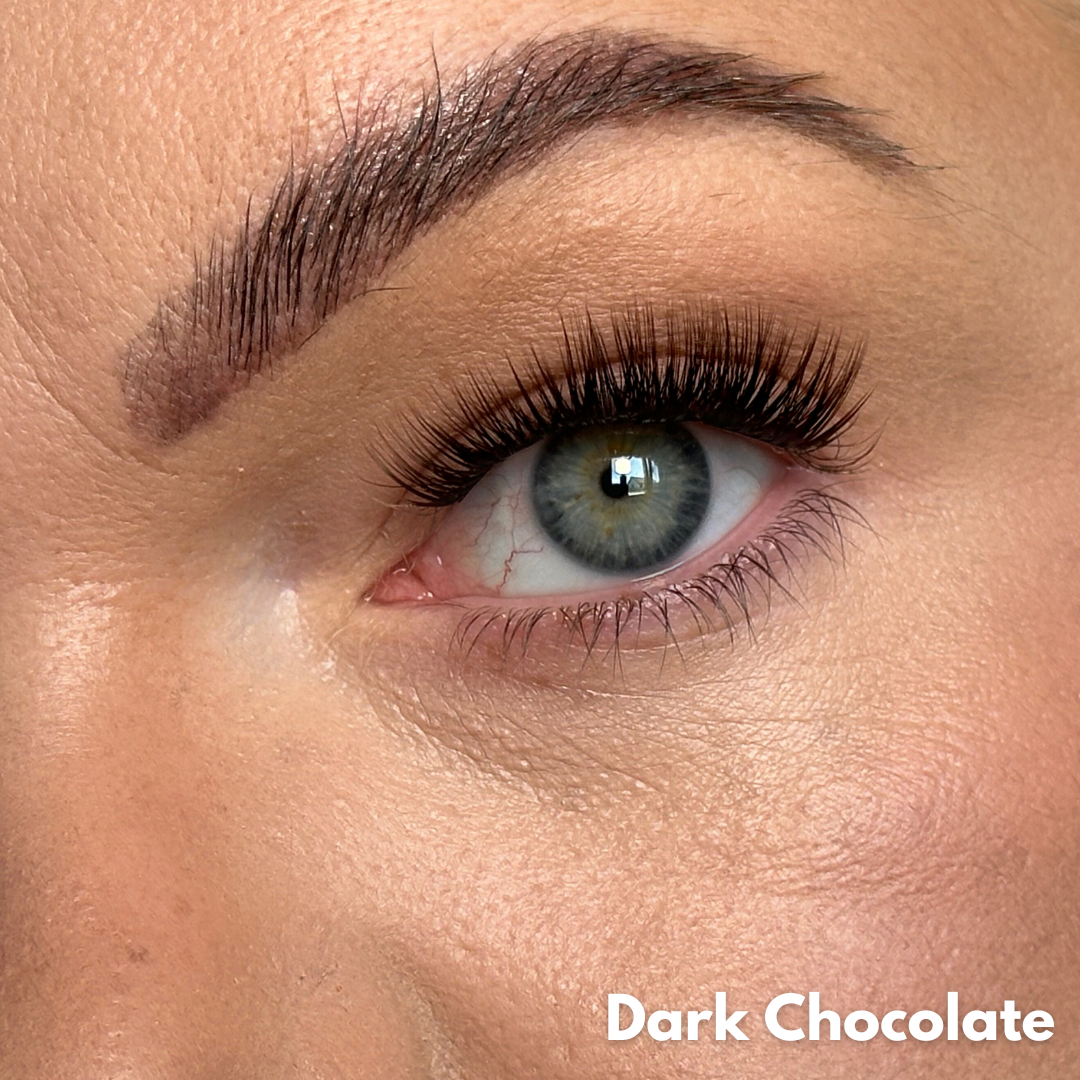 Dark Chocolate – Eyelash clusters 50 pcs