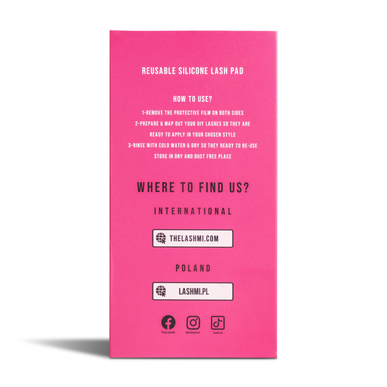 Silikonowy Podkład do Rzęs