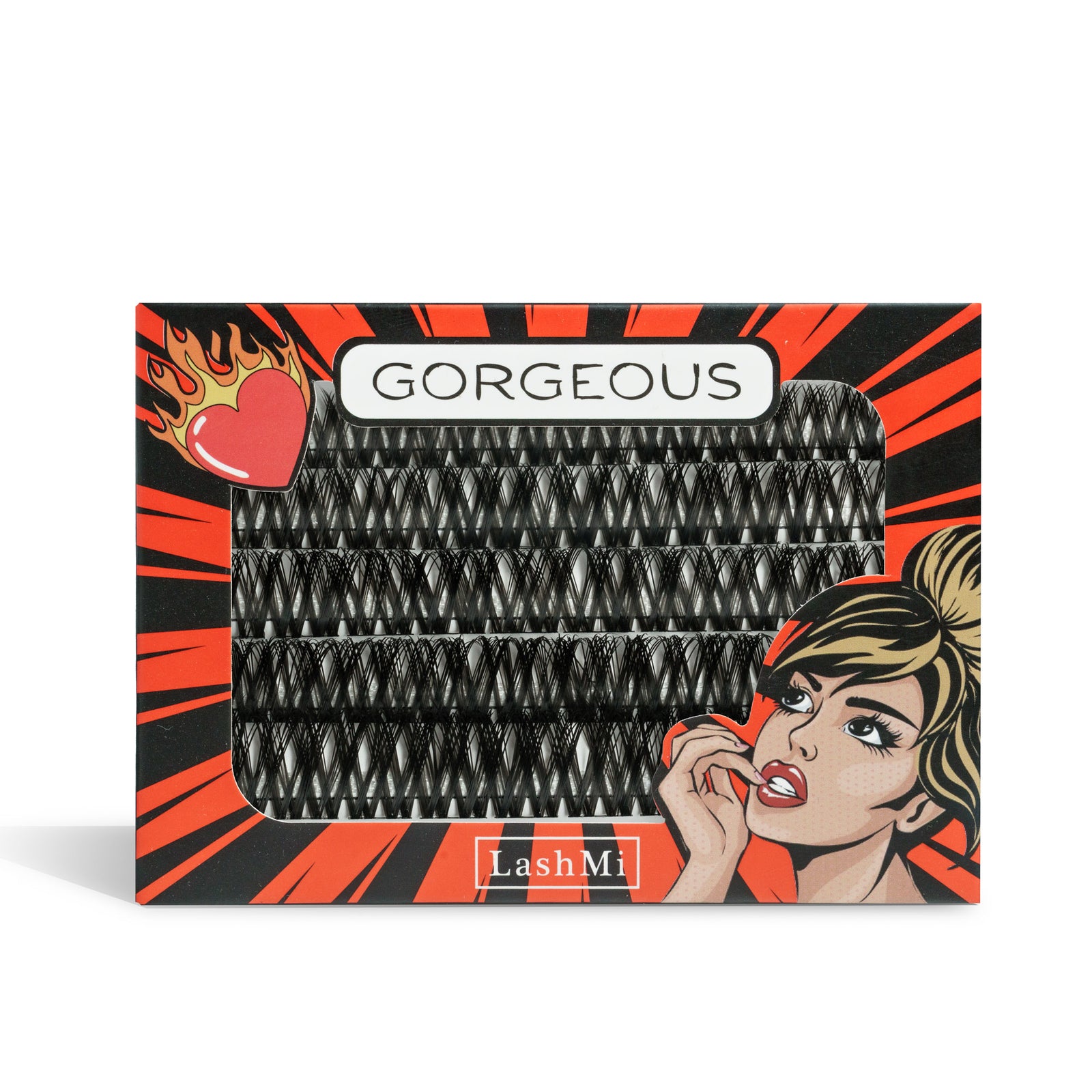 Gorgeous – Kępki rzęs 50szt