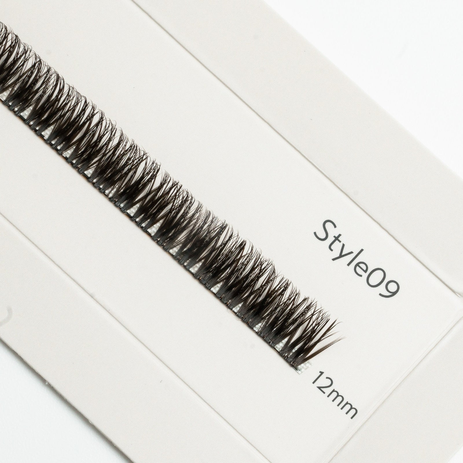 Kępki #DIYLashTech – Ciemny Brąz Styl 09 – pojedyncze opakowanie