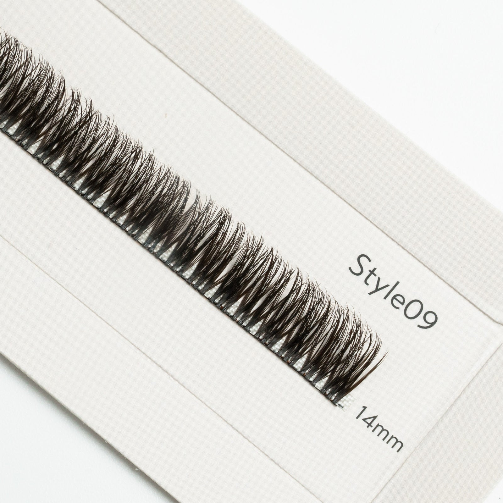 Kępki #DIYLashTech – Ciemny Brąz Styl 09 – pojedyncze opakowanie