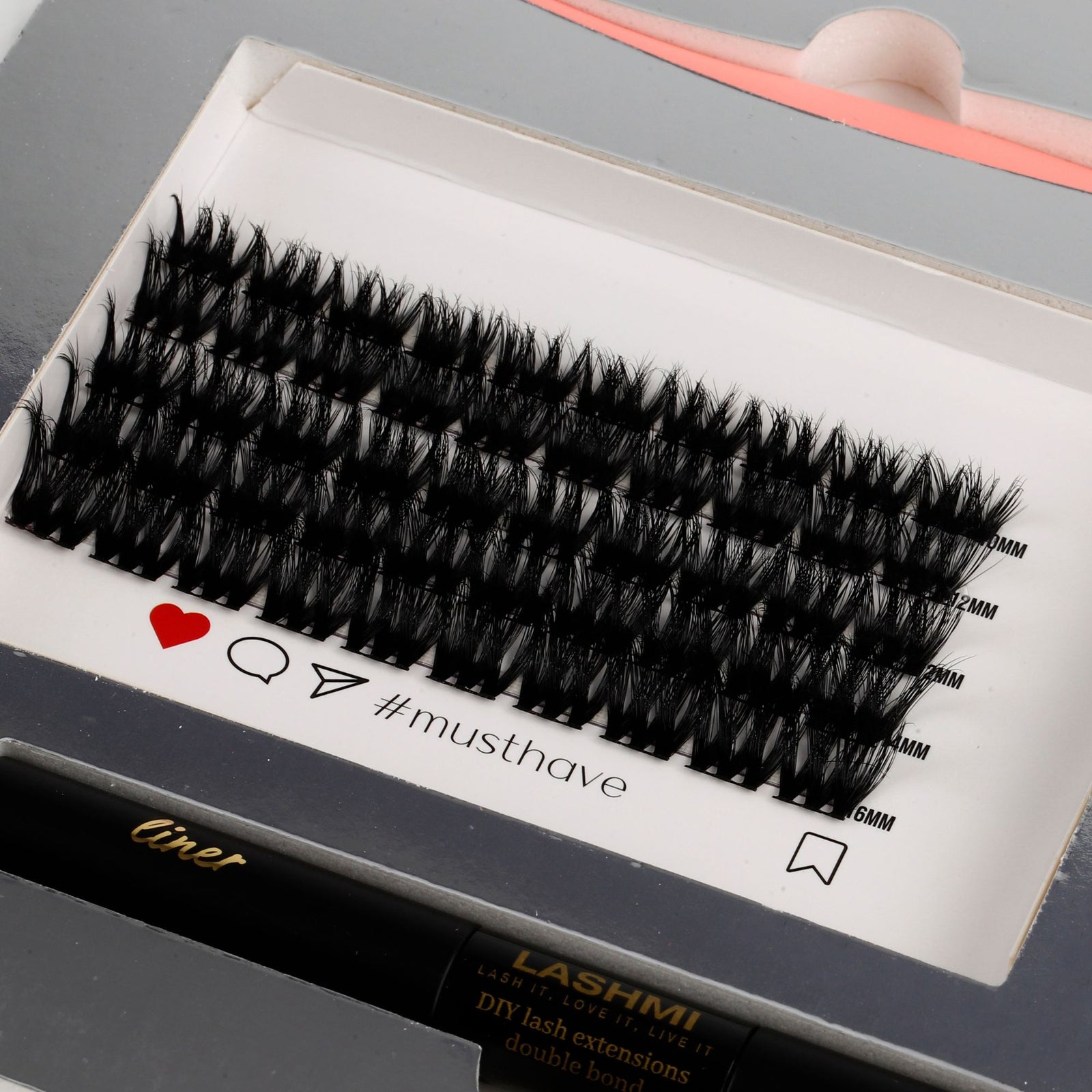 Zestaw startowy Midnight Sparkle z modelem #musthave 50 kępek