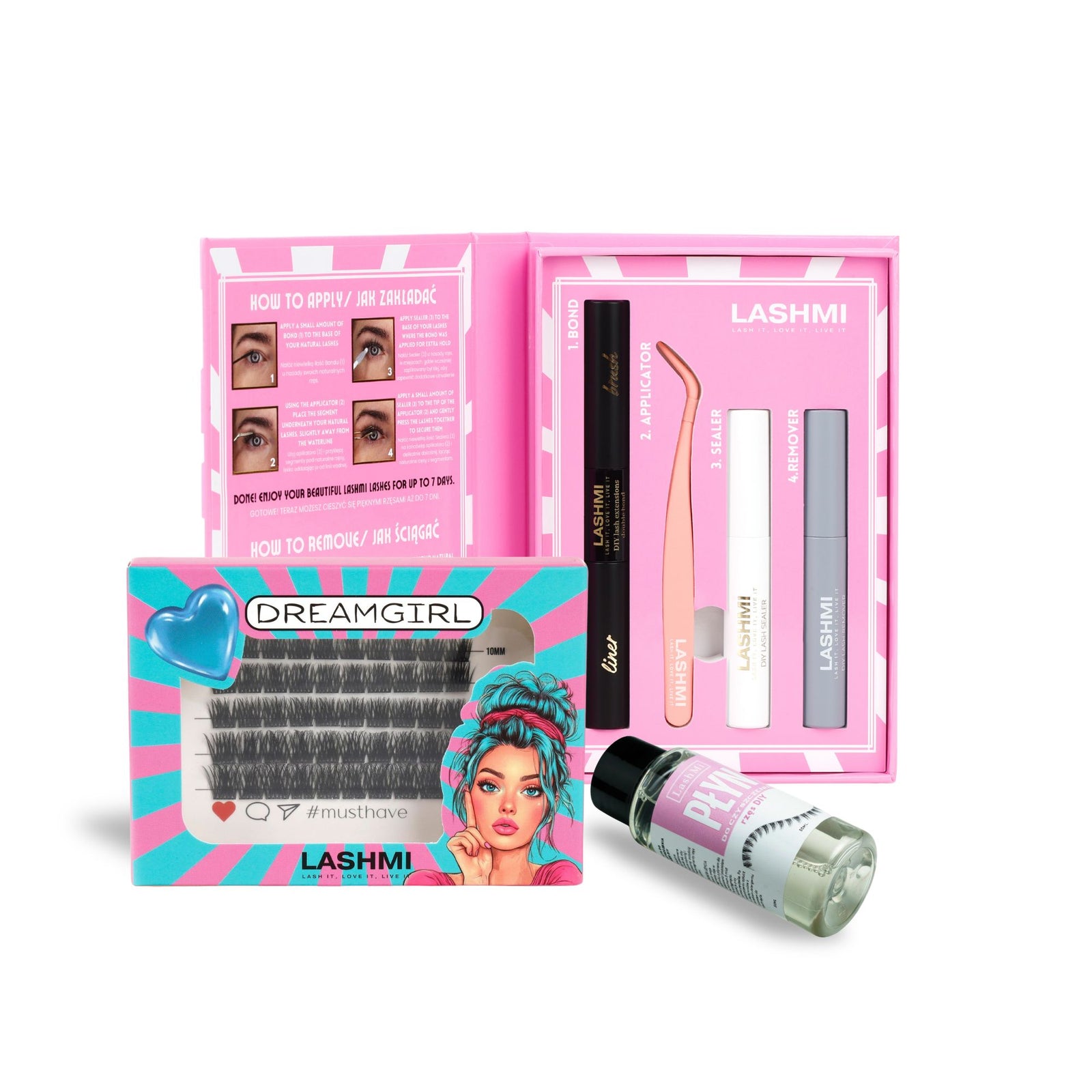 Zestaw startowy z modelem #musthave 50 kępek