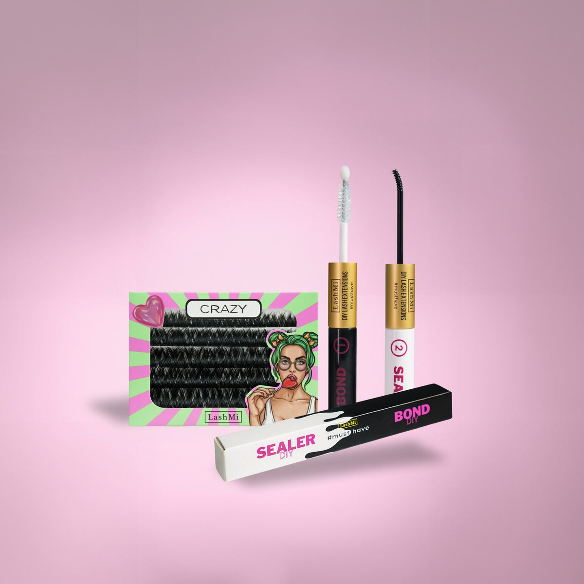 Mini zestaw startowy z modelem  #musthave 50 kępek