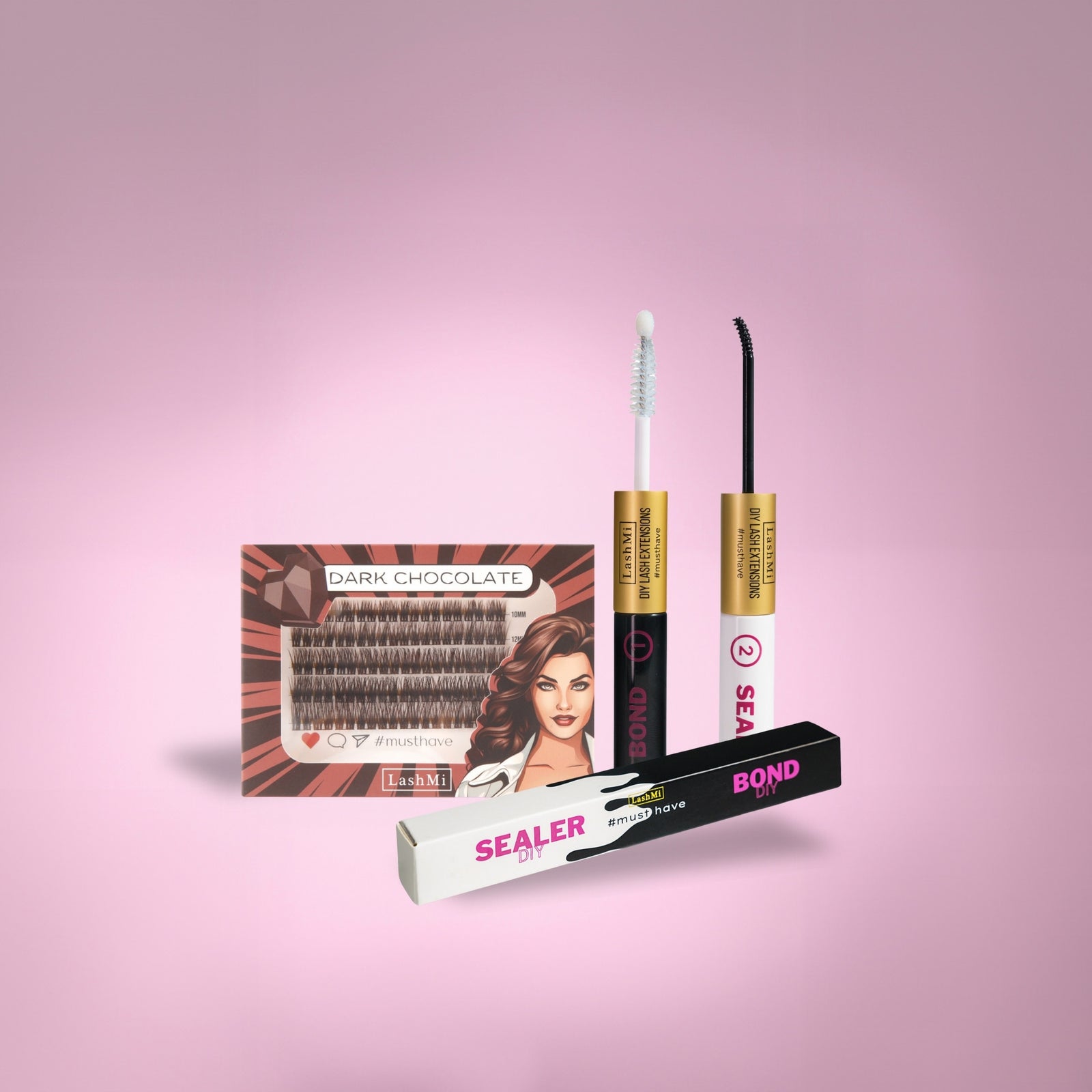 Mini zestaw startowy z modelem  #musthave 50 kępek