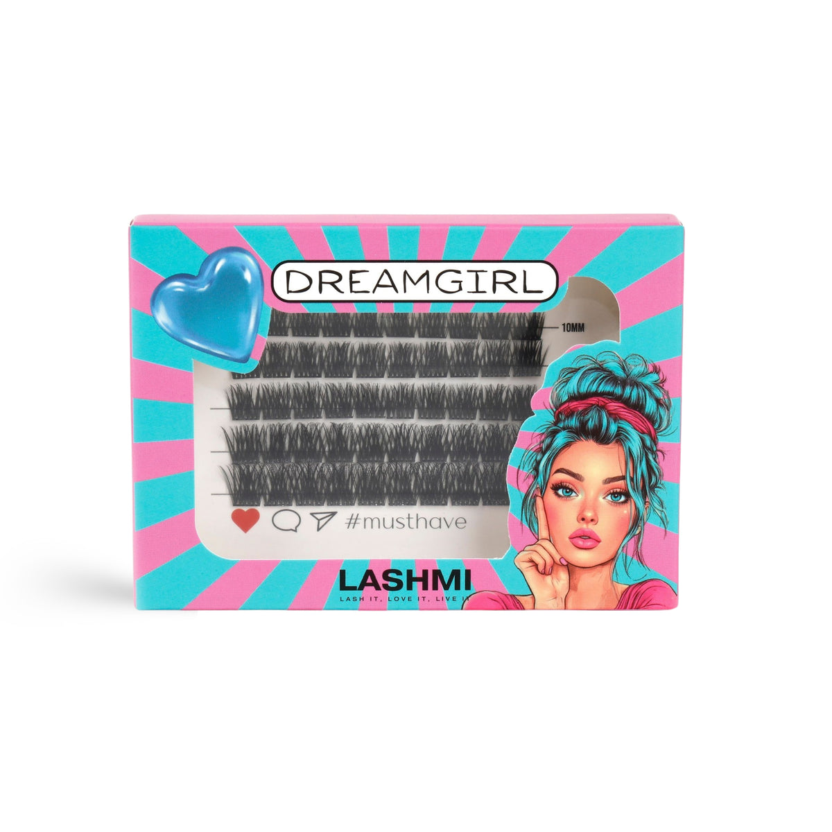 Dreamgirl – Kępki rzęs 50szt