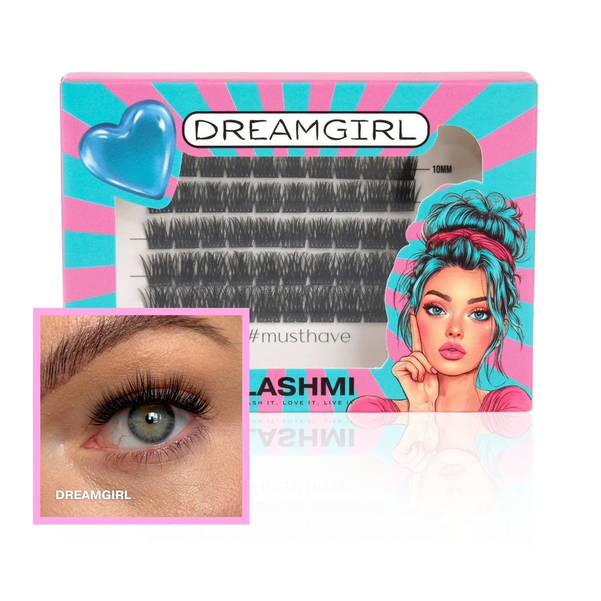 Dreamgirl – Kępki rzęs 50szt