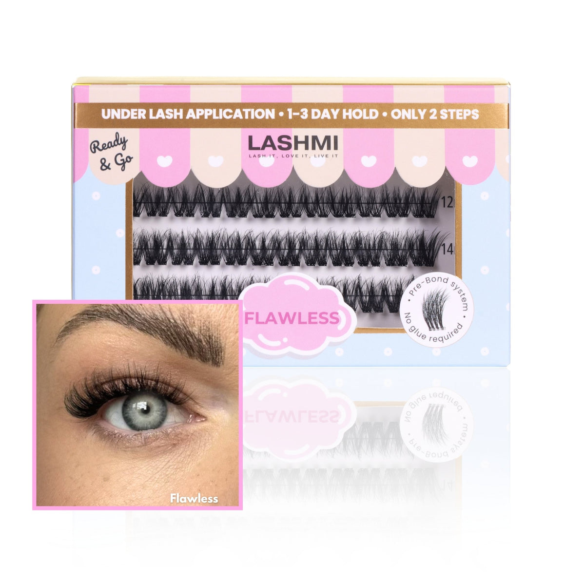 Ready &amp; Go Flawless – Rzęsy Samoprzylepne