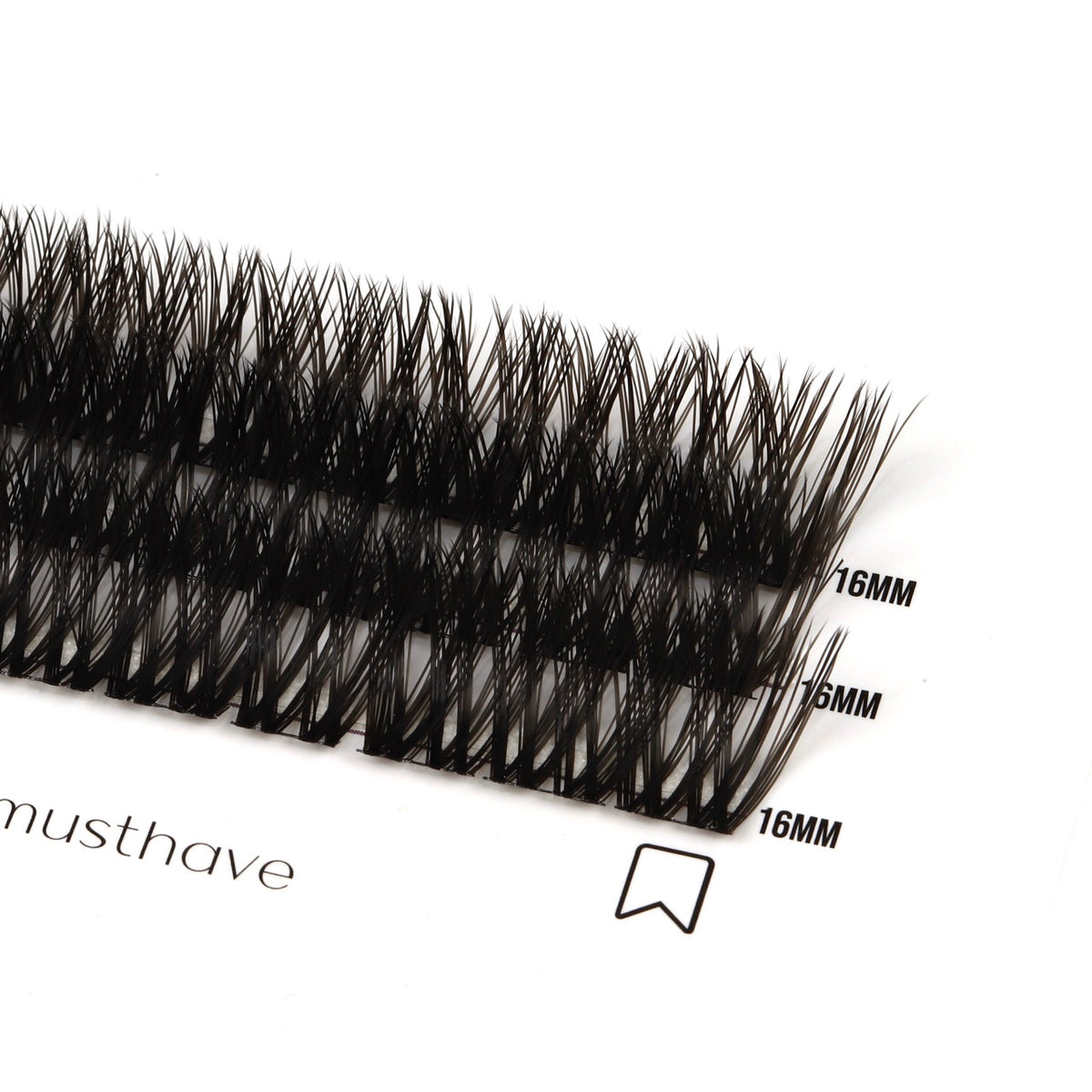 GORGEOUS – kępki rzęs bondingowych | Pojedyncza długość