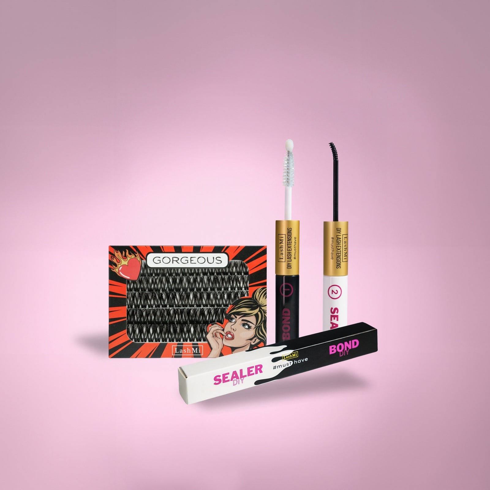 Mini zestaw startowy z modelem  #musthave 50 kępek