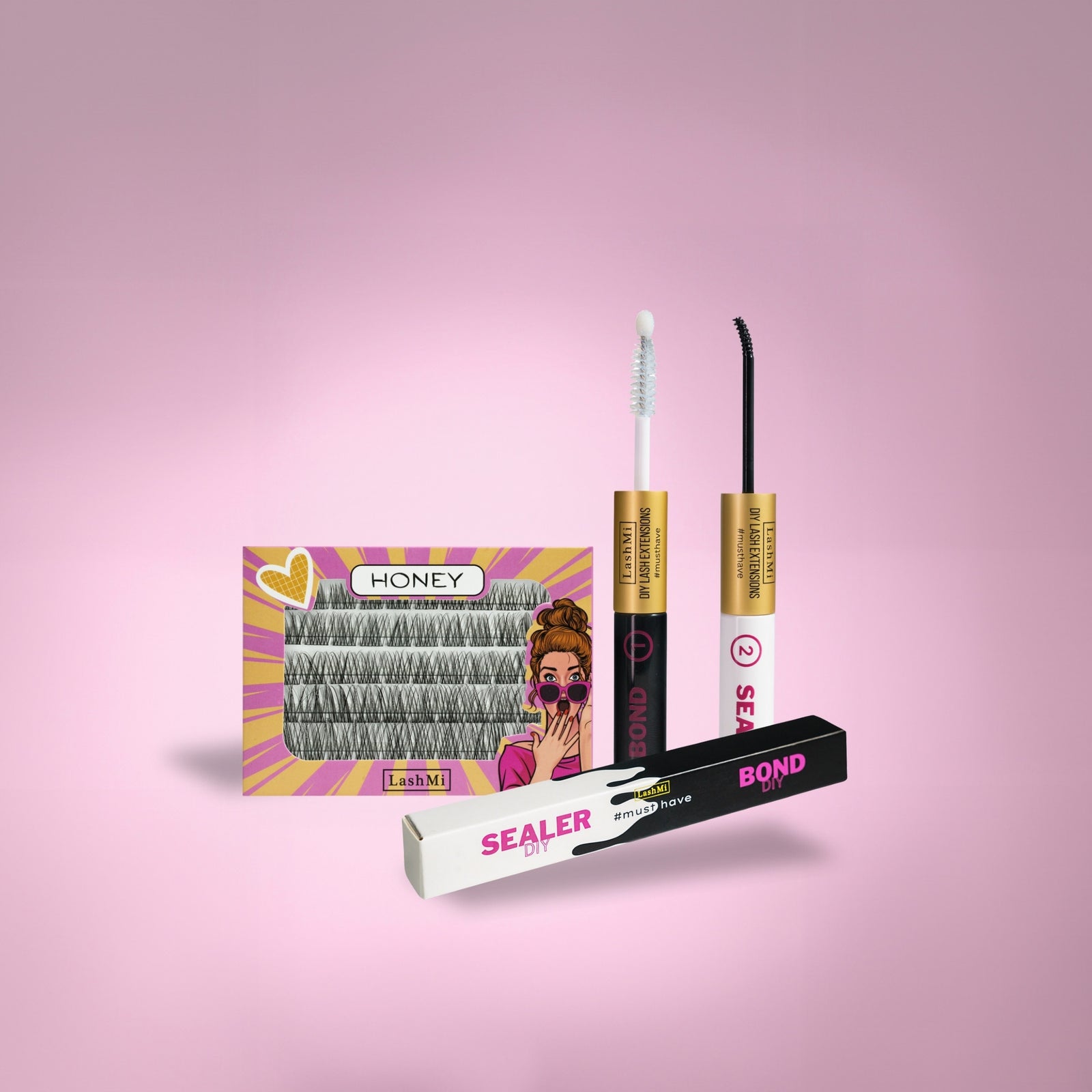 Mini zestaw startowy z modelem  #musthave 50 kępek