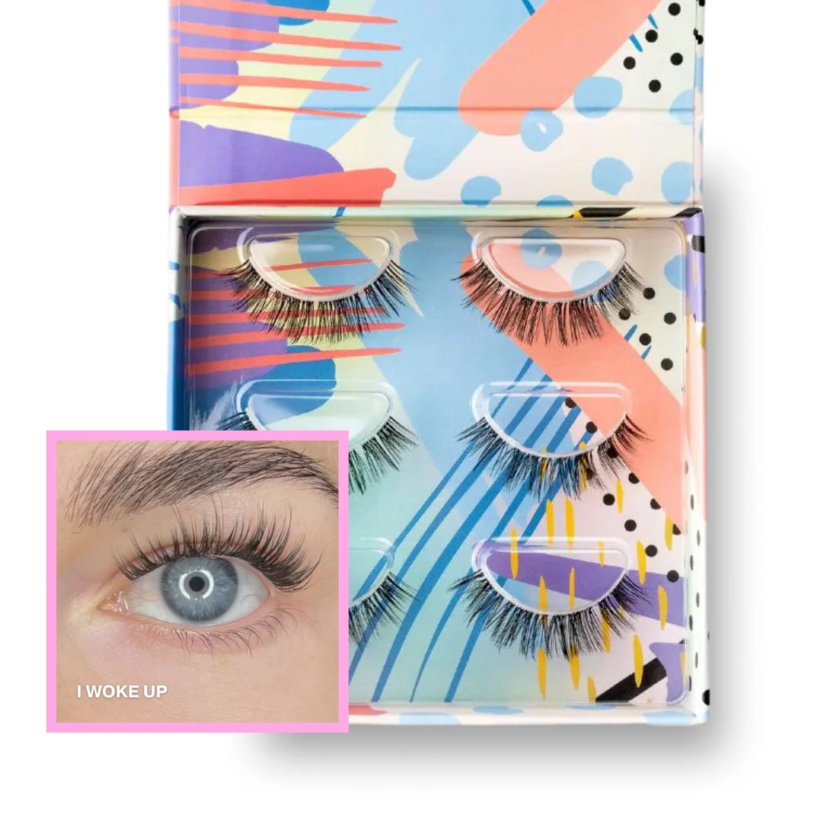 I woke up like this - Potrójne opakowanie rzęs