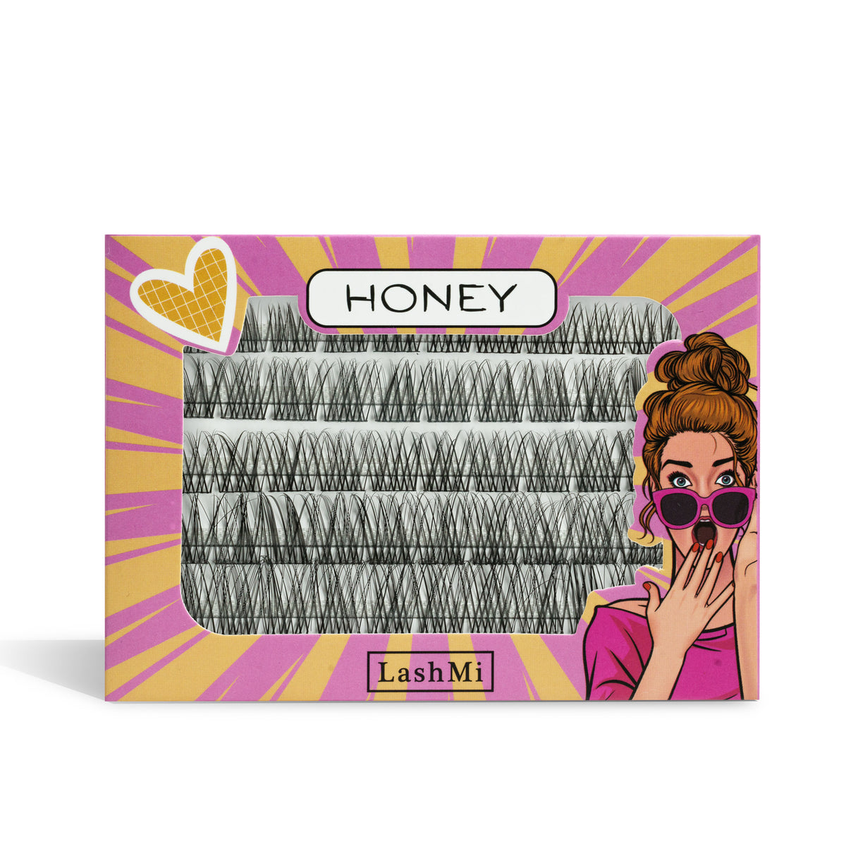 Honey – Kępki rzęs 50szt