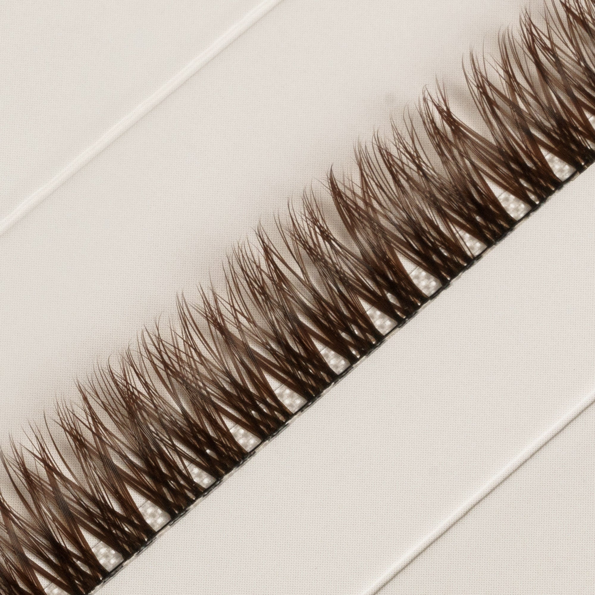 Kępki #DIYLashTech – Brąz Styl 08 – pojedyncze opakowanie