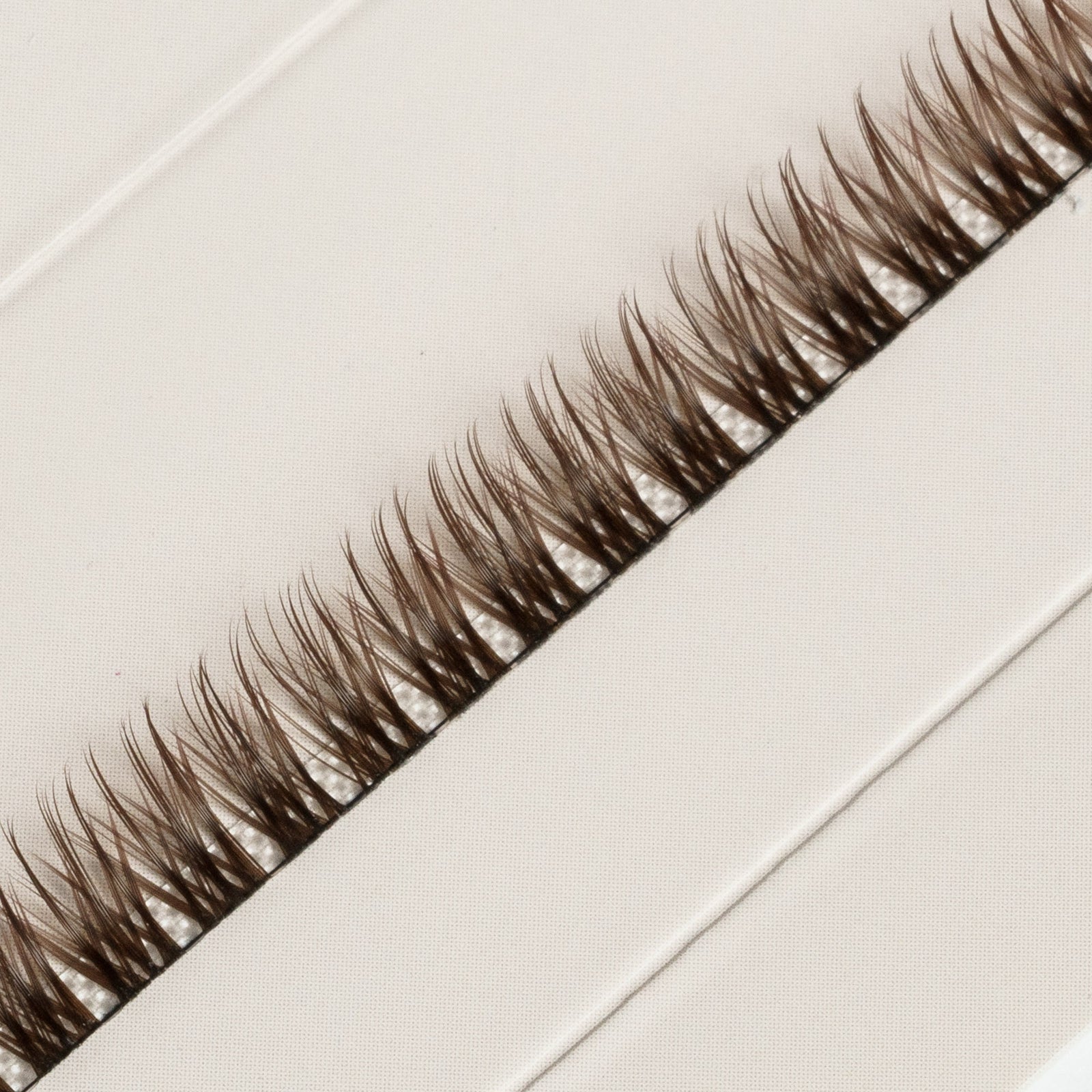 Kępki #DIYLashTech – Brąz Styl 08 – pojedyncze opakowanie