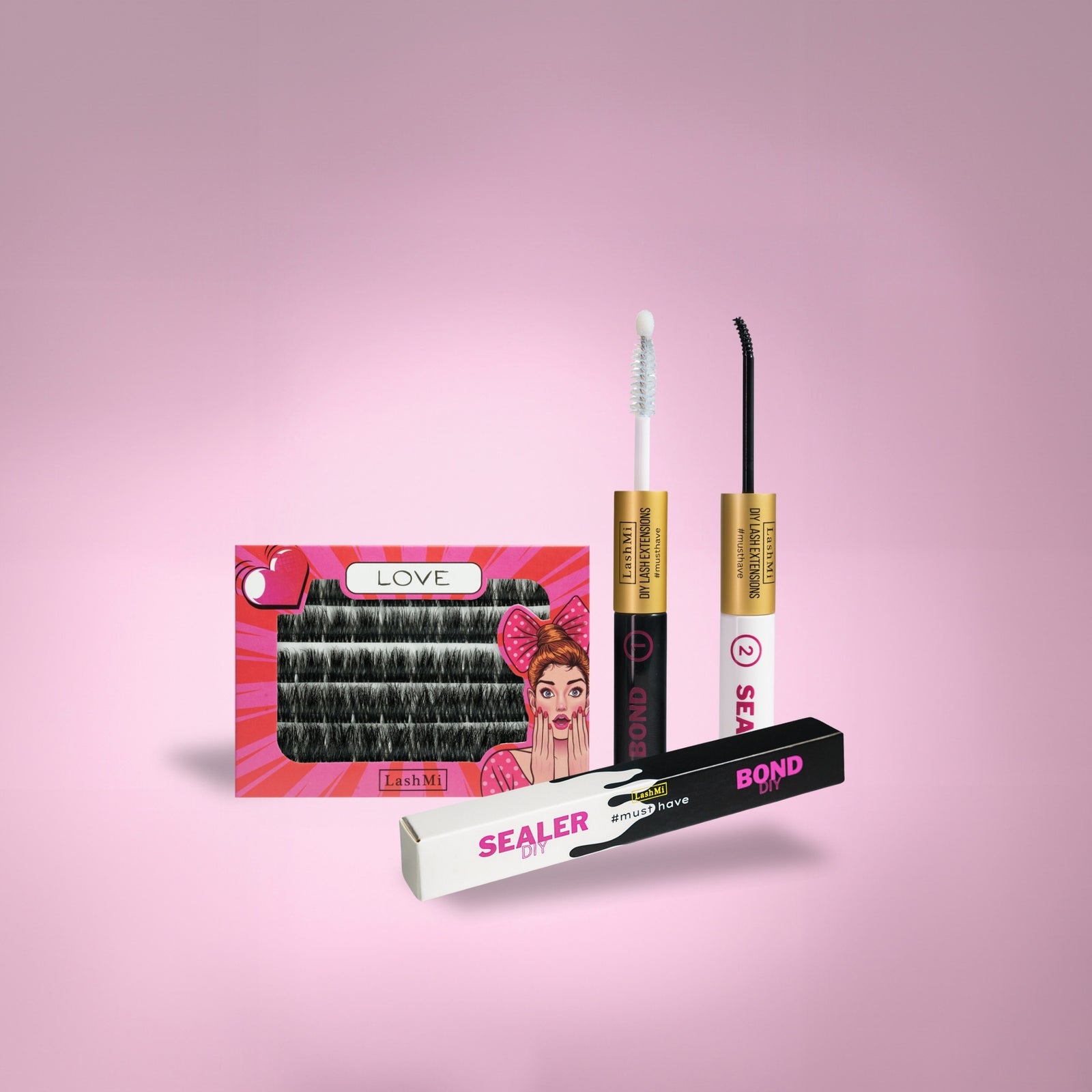 Mini zestaw startowy z modelem  #musthave 50 kępek