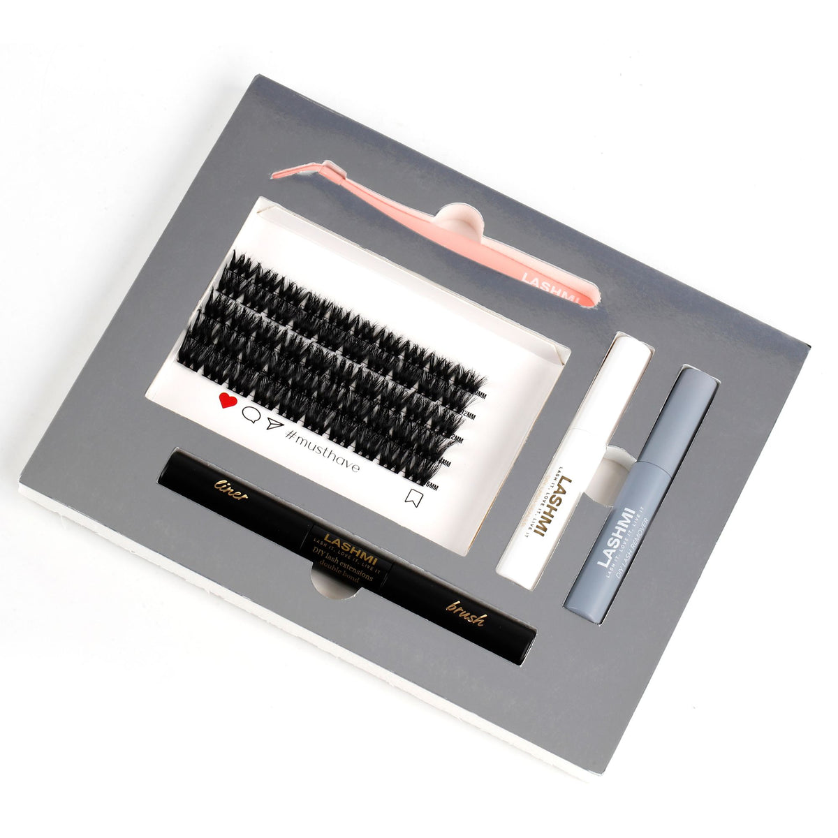 Zestaw startowy Midnight Sparkle z modelem #musthave 50 kępek