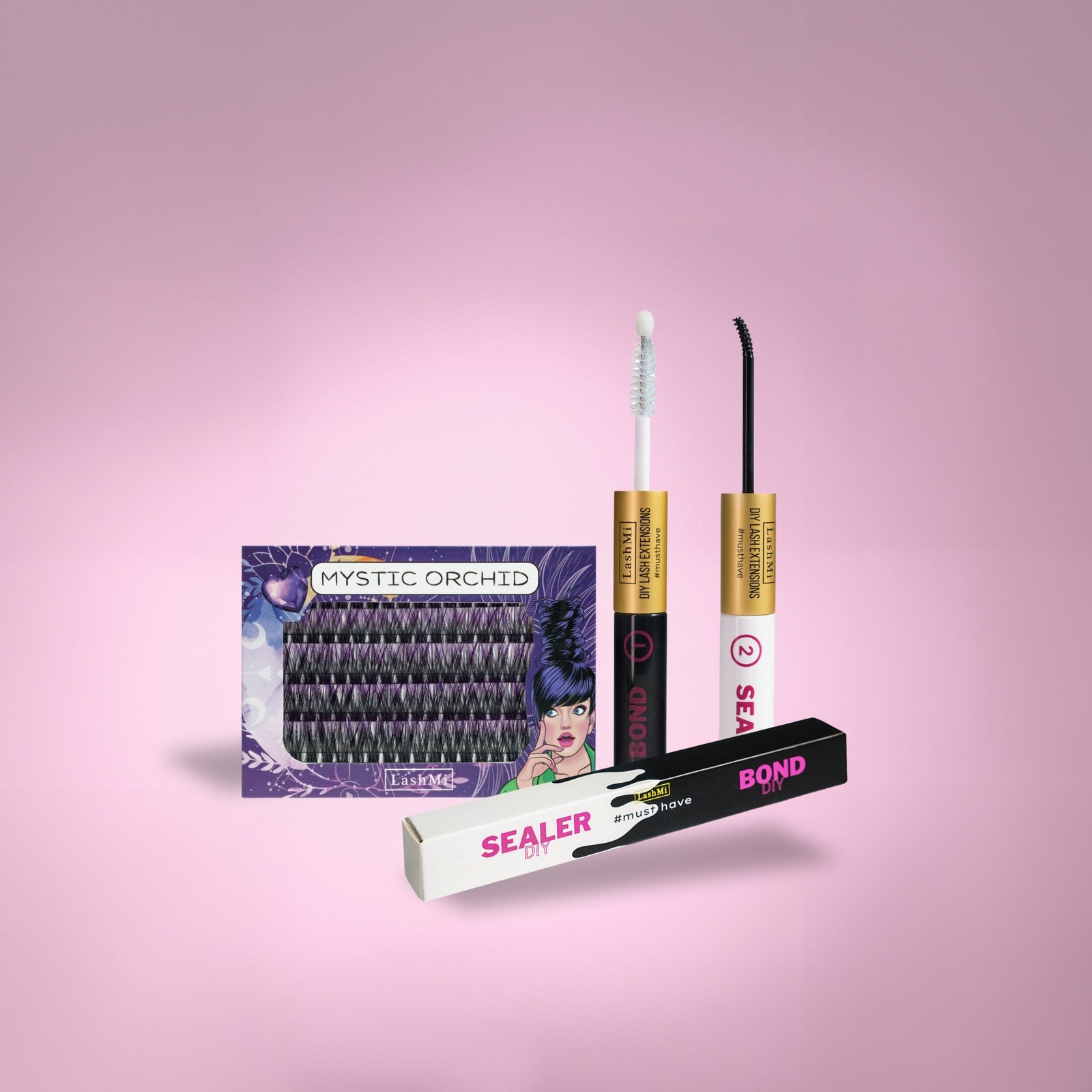 Mini zestaw startowy z modelem  #musthave 50 kępek