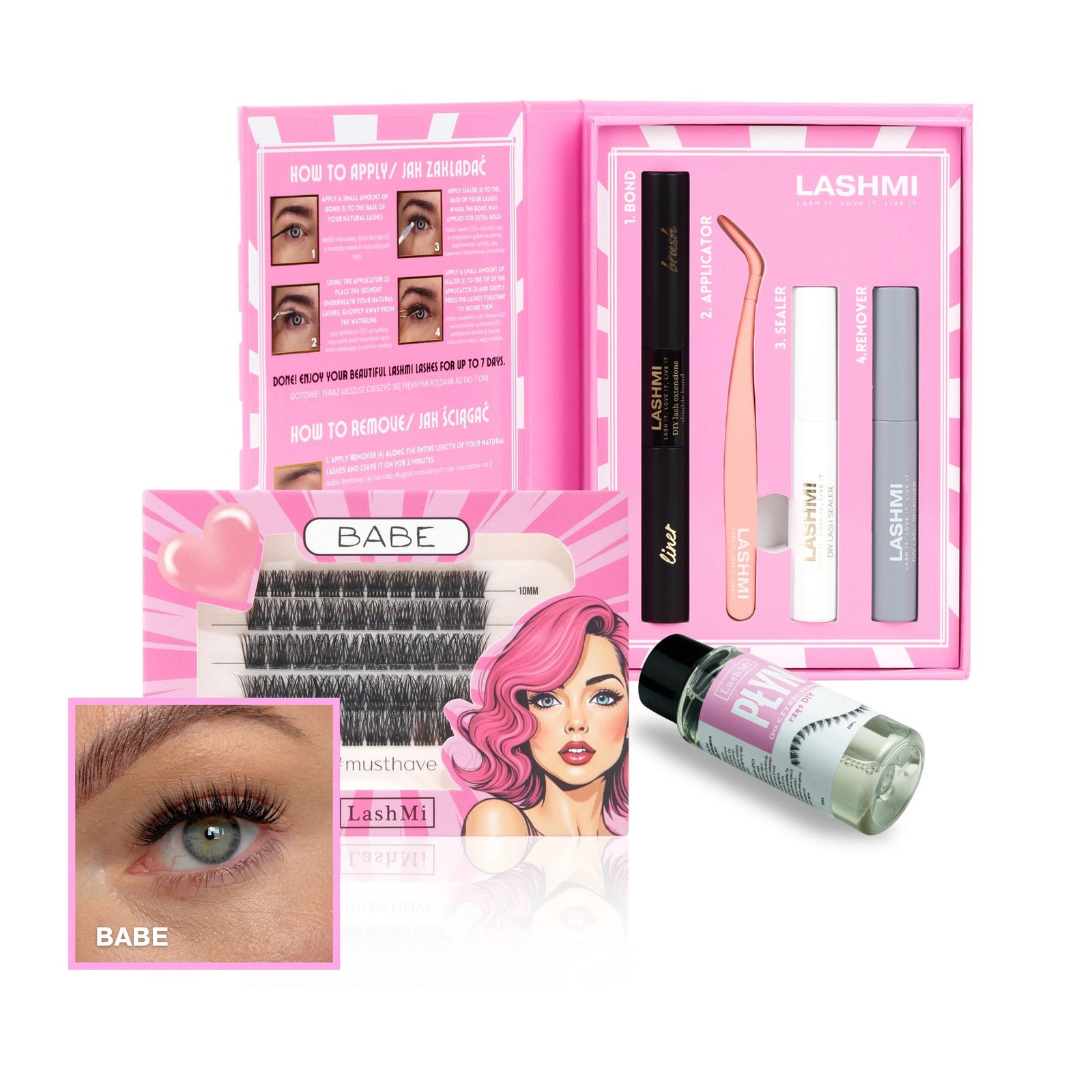 Zestaw startowy z modelem #musthave 50 kępek