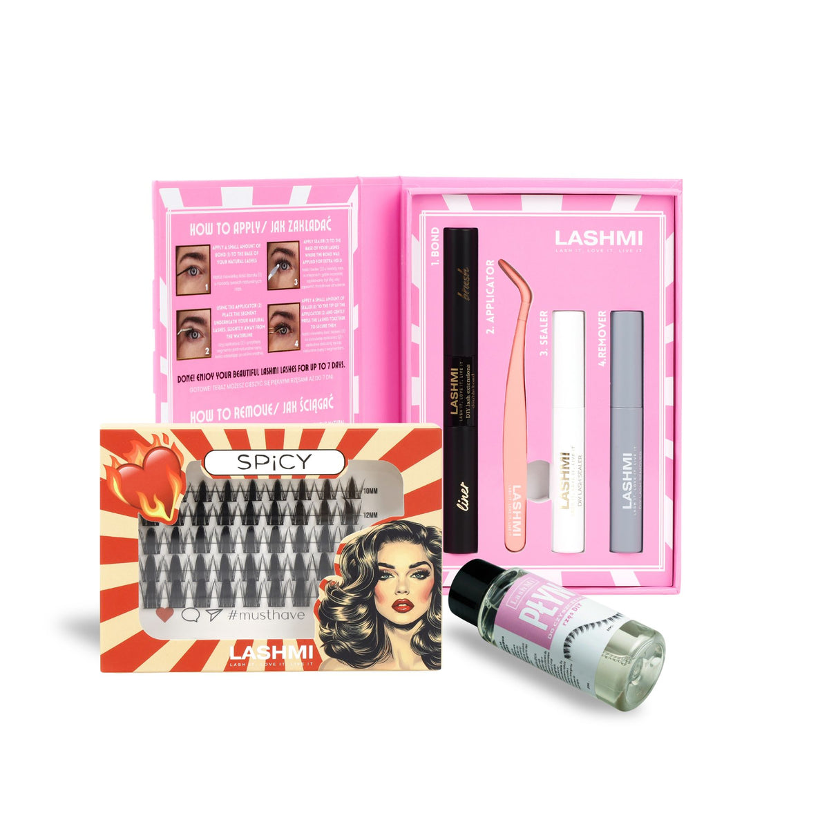 Zestaw startowy z modelem #musthave 50 kępek