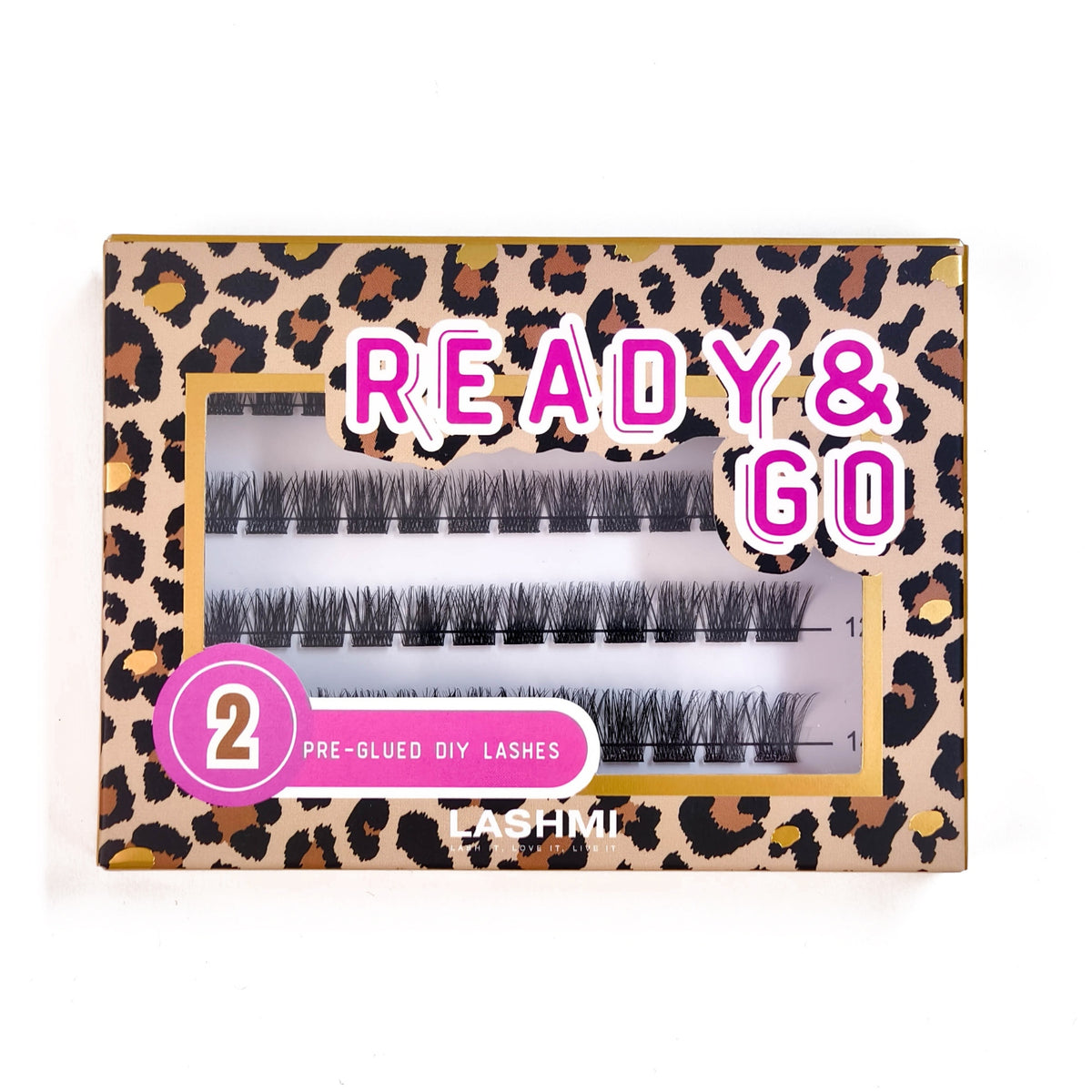 Rzęsy samoprzylepne Ready &amp; Go – Model 2 (Panther)