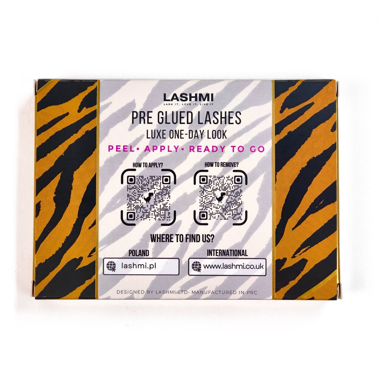 Rzęsy samoprzylepne Ready & Go – Model 3 (Tiger)