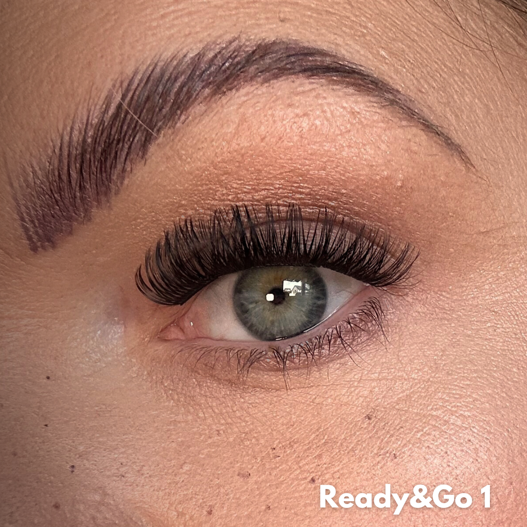 Rzęsy samoprzylepne Ready & Go – Model 1 (Zebra)