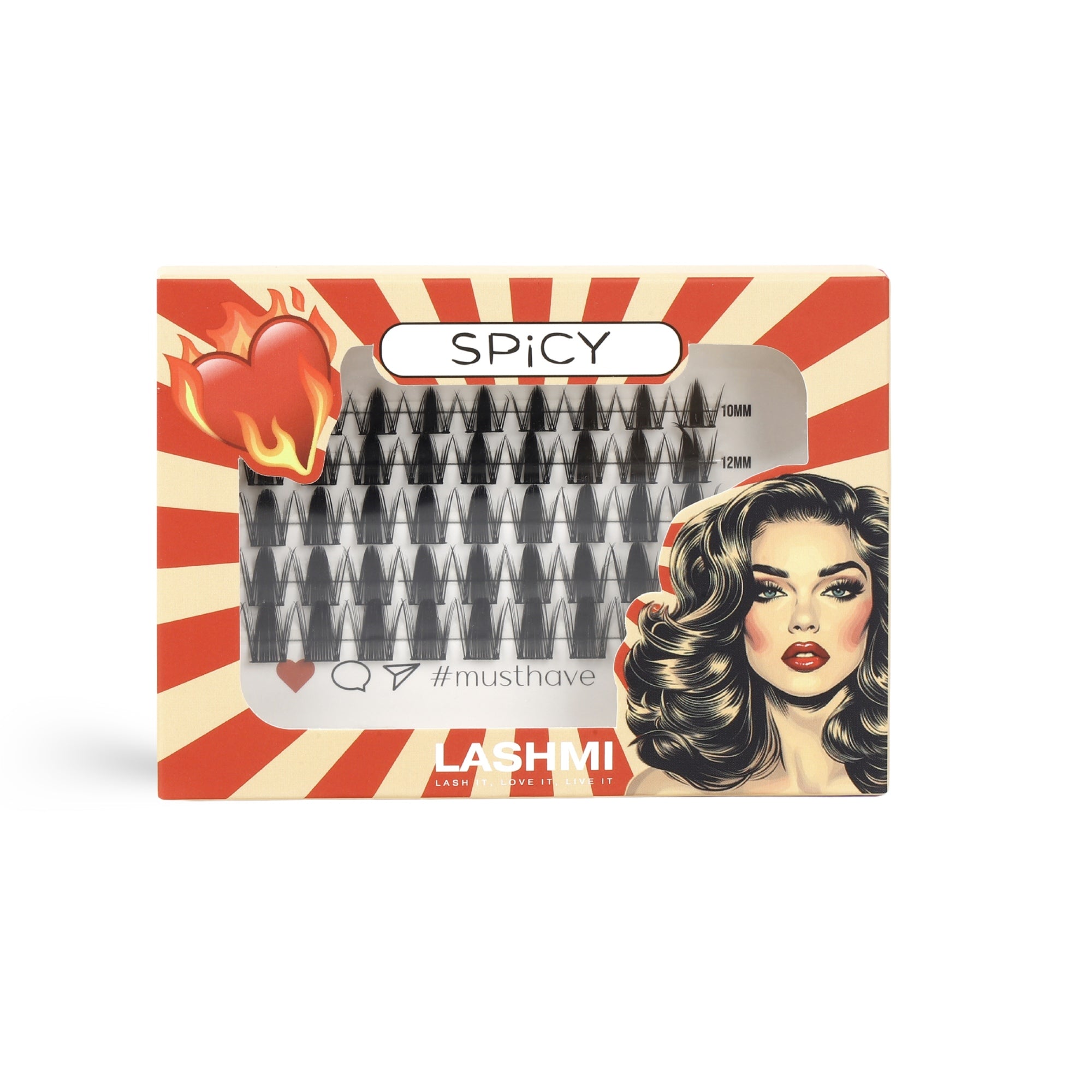 Spicy – Kępki rzęs 50szt