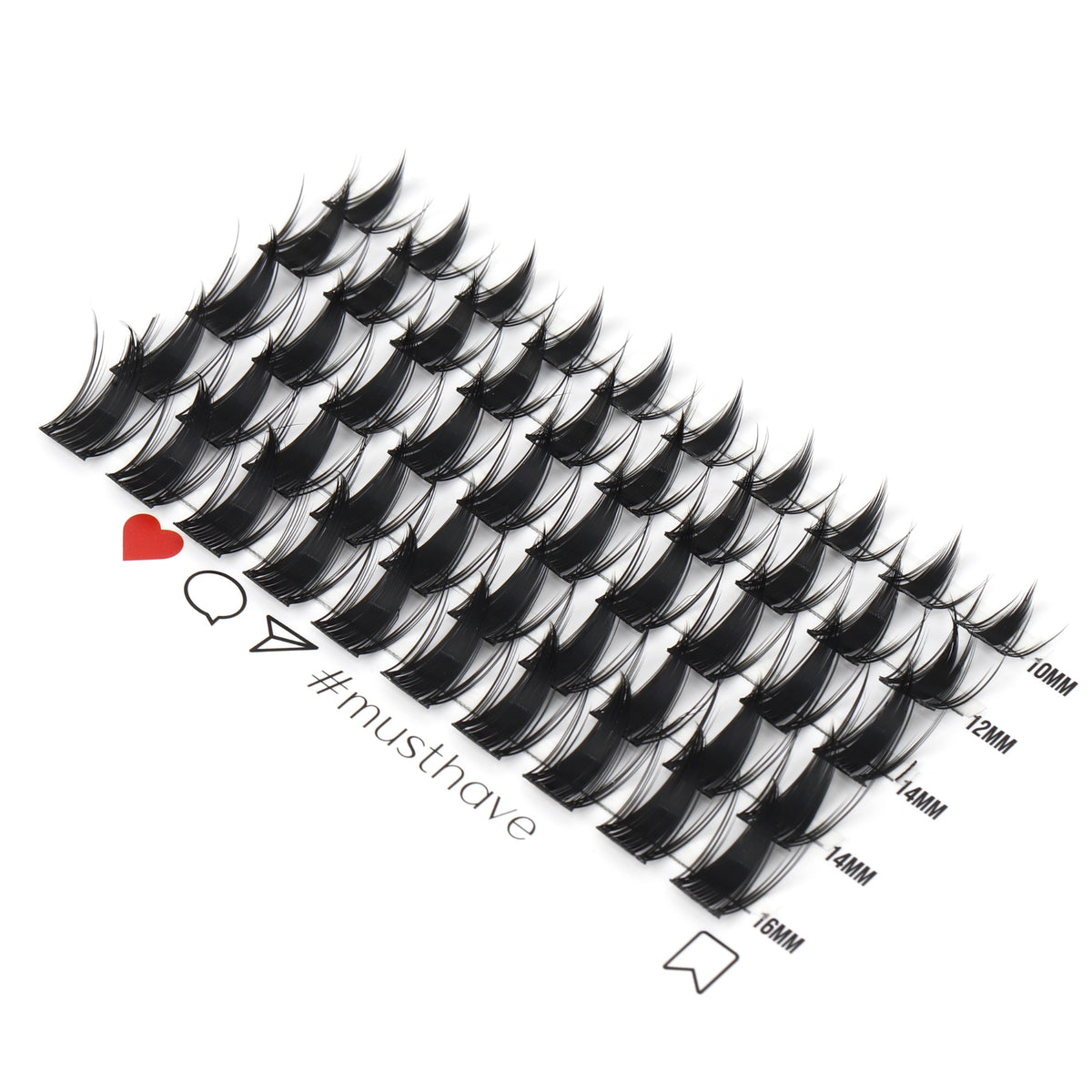 Spicy – Kępki rzęs 50szt