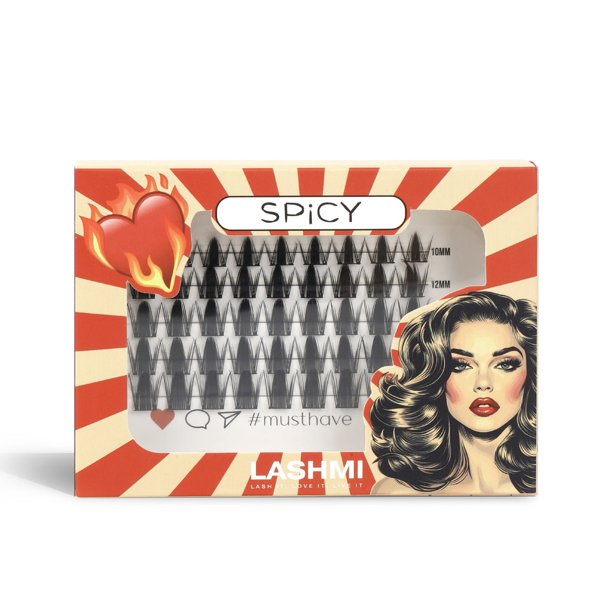 Spicy – Kępki rzęs 50szt