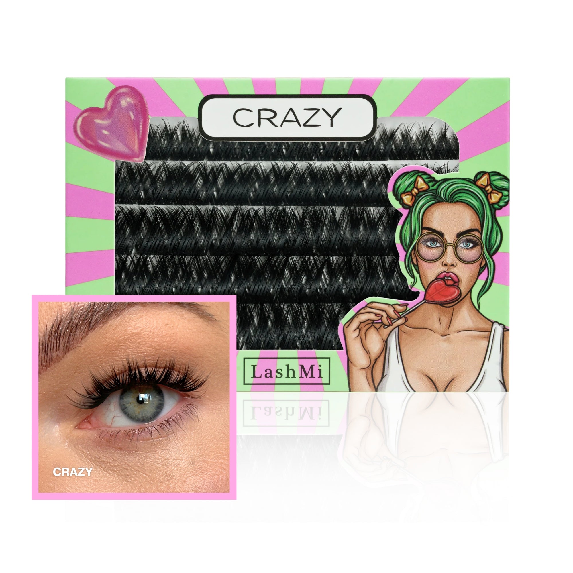 Crazy – Eyelash tufts 50 pcs
