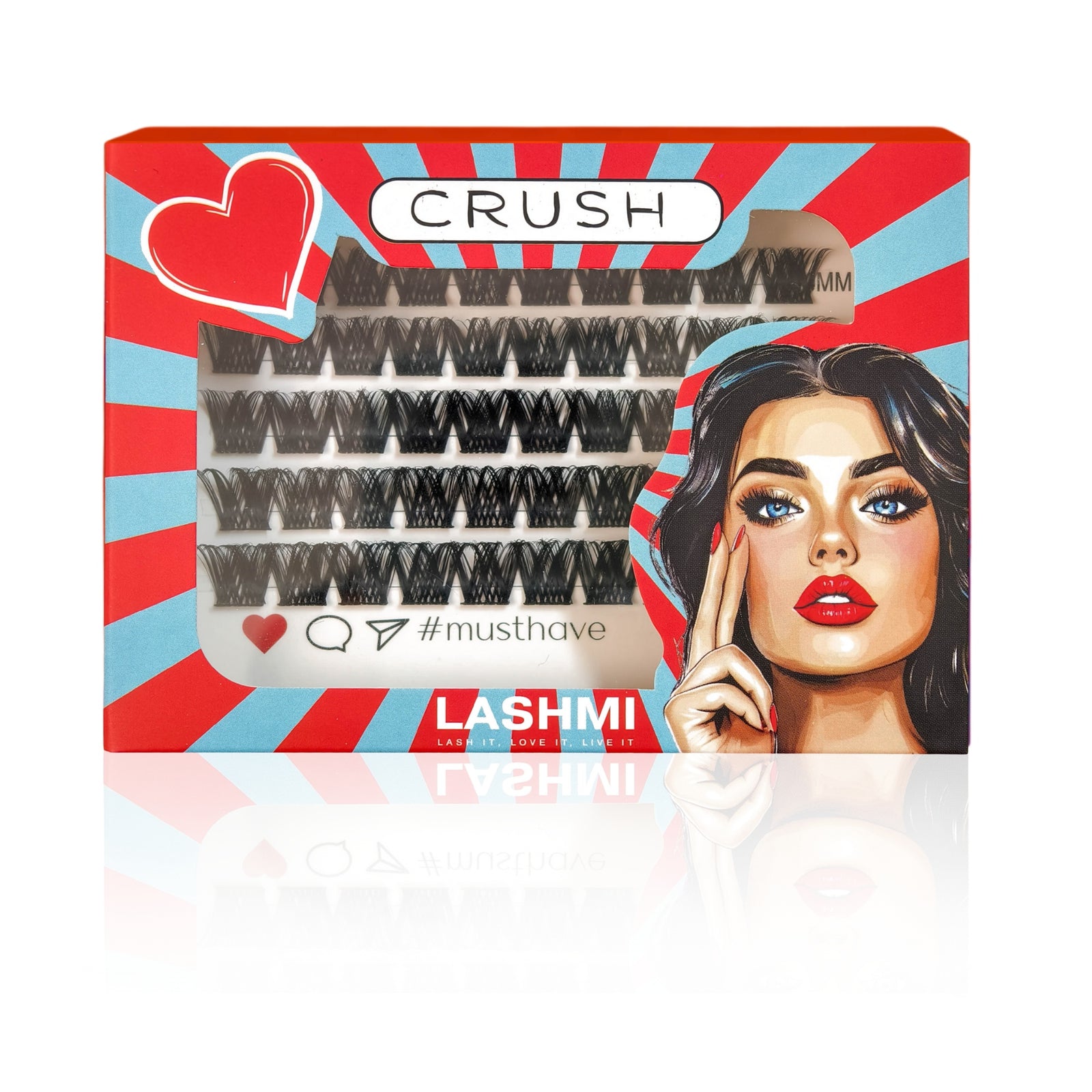 Crush – Kępki rzęs 50szt