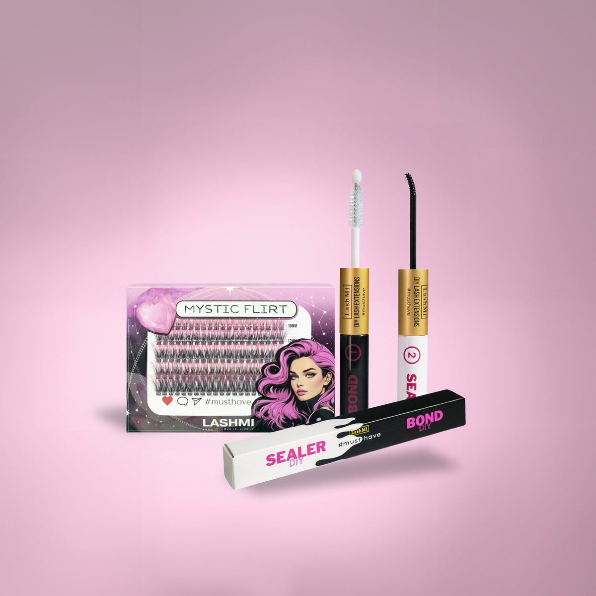 Mini zestaw startowy z modelem  #musthave 50 kępek