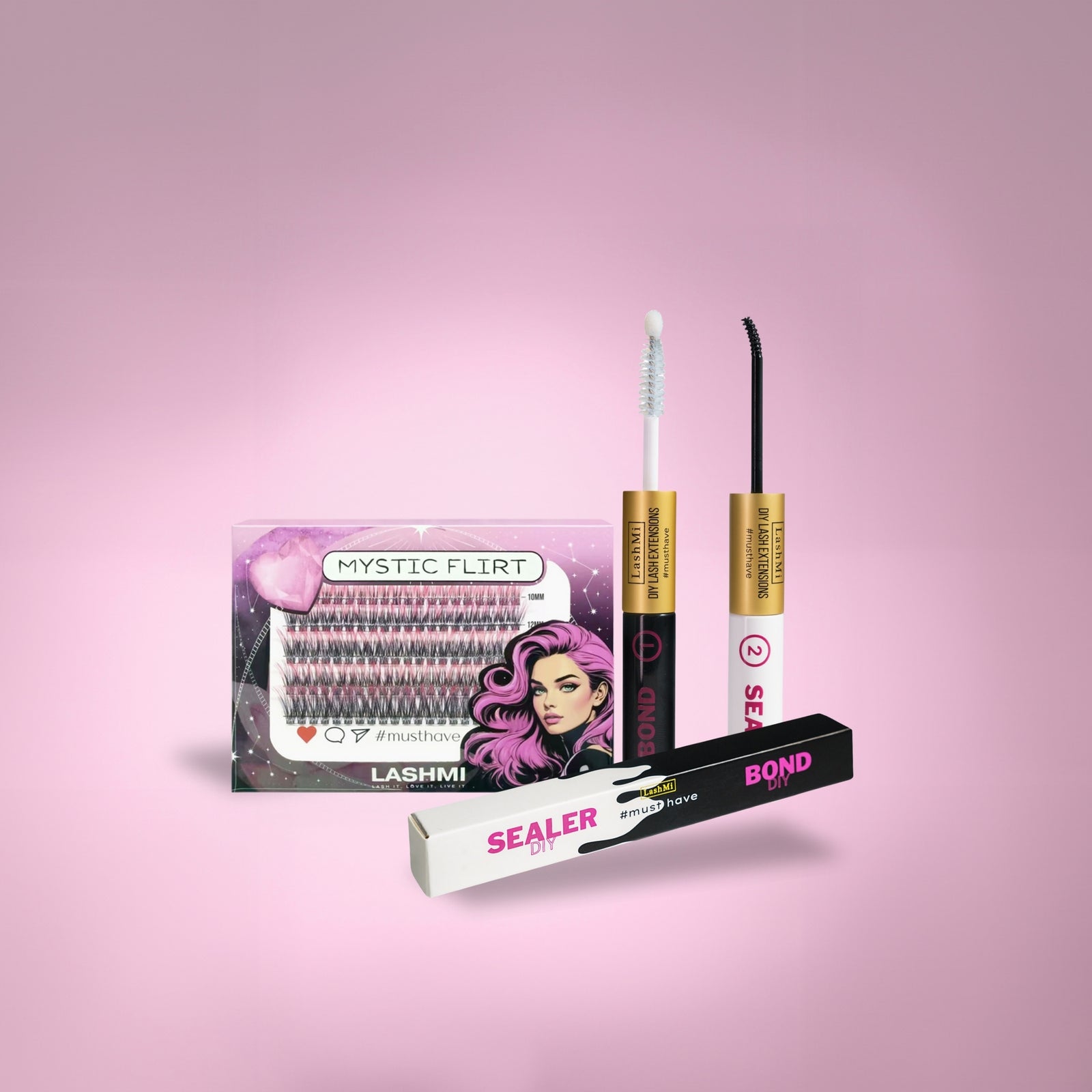 Mini zestaw startowy z modelem  #musthave 50 kępek