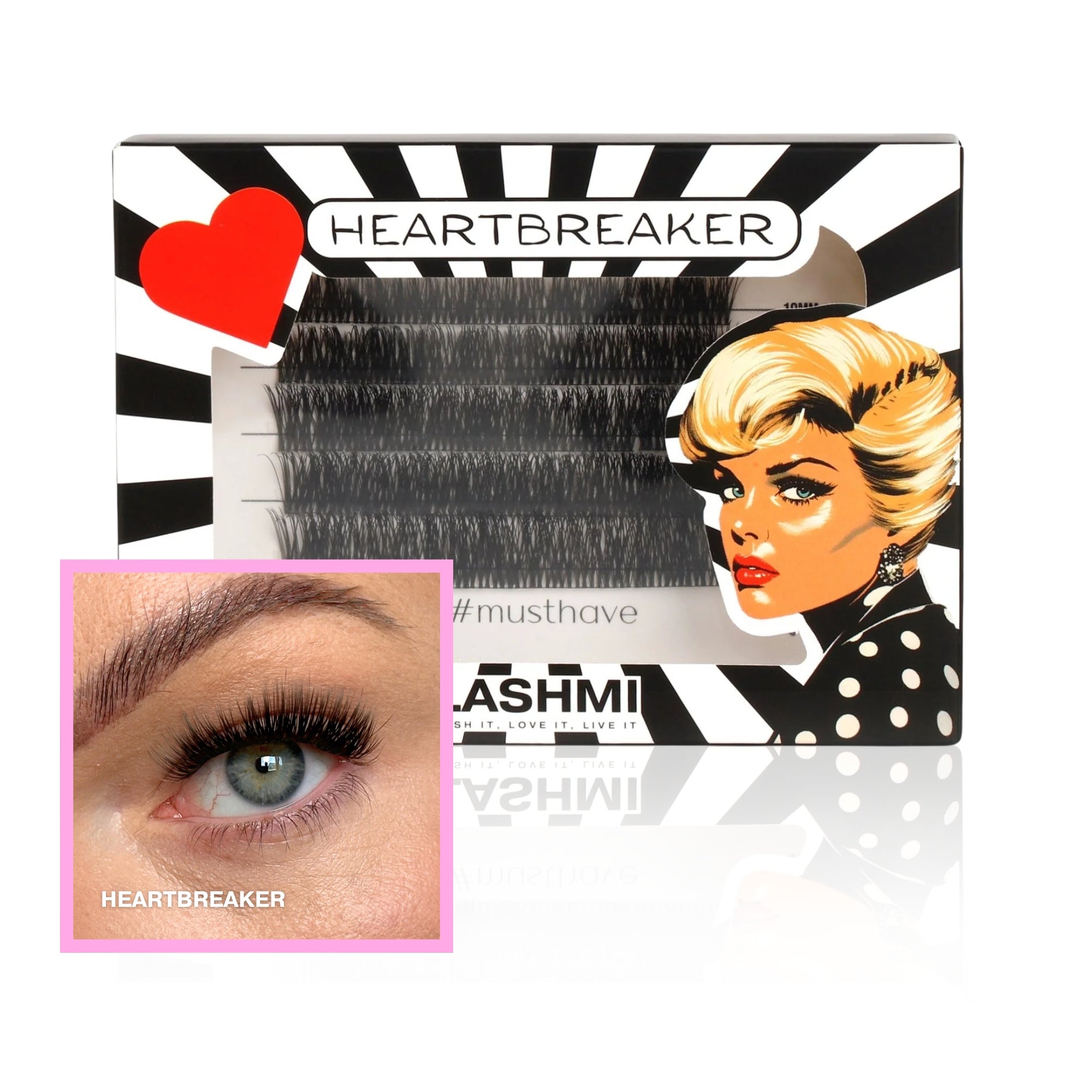 Crazy – Eyelash tufts 50 pcs