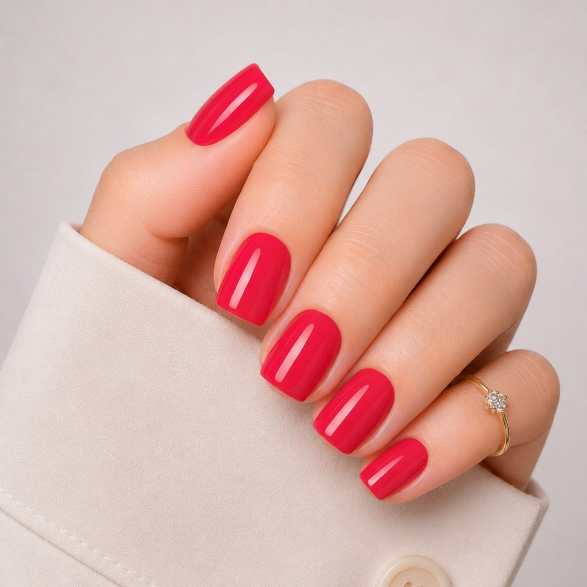 Paznokcie Poppy Red