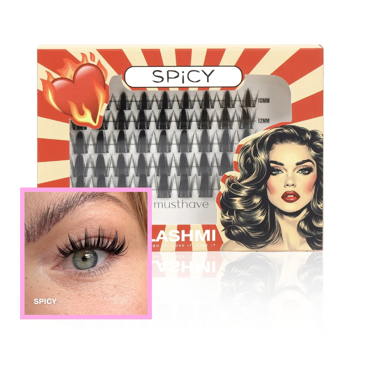 Spicy – Kępki rzęs 50szt